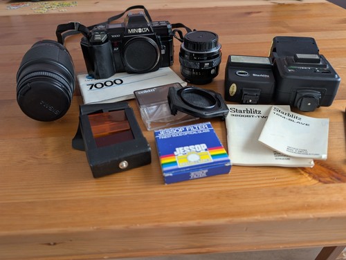 Minolta 7000 slr camera plus - minolta,