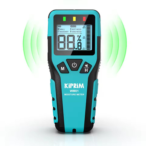Pinless damp meter moisture - damp,