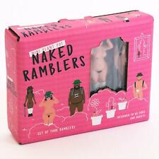 Gift Republic Mini Naked Rumblers Sticks Plant Pot Decoration Garden Ornaments