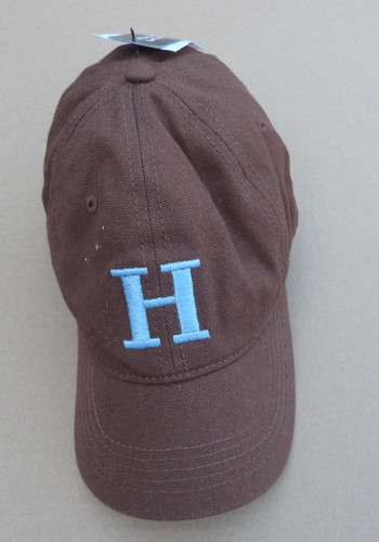 Unisex brown initial h - unisex, 'h'