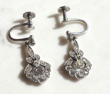 CIRO OF LONDON SILVER RHODIUM