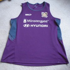 Hull FC Rugby LEague Training Warm Up Vest Purple ISC Minstergate Men's M READ