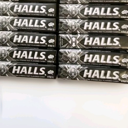 Halls extra strong - extra, strong.
