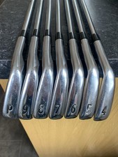 Titleist 714 AP2 Forged Iron Set 4-PW KBS Tour Stiff Shafts, GP Grips.