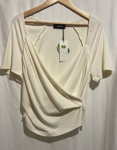 Cider beige ribbed - draped, wrap