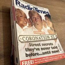Radio Times UK Magazines 2003