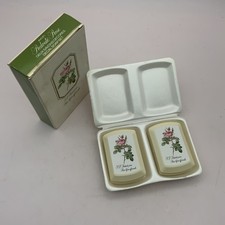 Vintage Avon Soap Gift Set Redoute Rose 1980s Retro