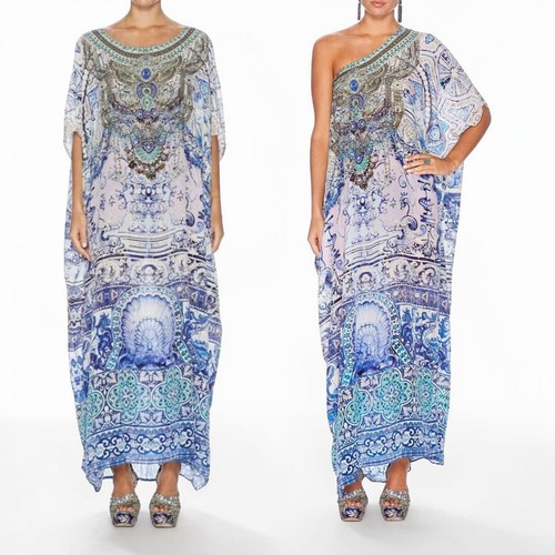 Camilla round neck - round, kaftan