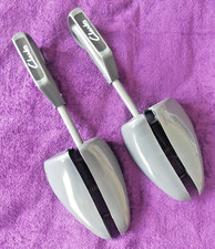 Rare Vintage Retro Grey Clarks Plastic Shoe Stretchers Tree Shapers Size Large