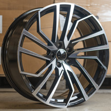 20" 5s evo blk pol alloy