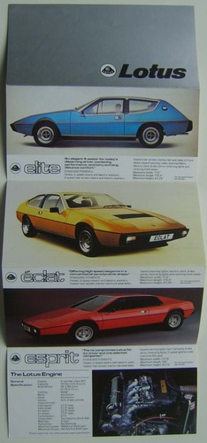 Lotus elite eclat esprit - elite,