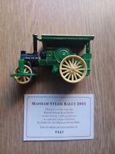 Lledo Burrell Steam Roller. Marsham Steam Rally 2003 Limited Edition 