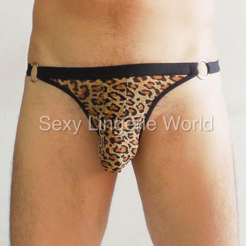 Leopard men underwear - leopard, thong