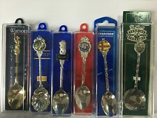 Various Collectable Souvenir Teaspoons 1999 - 2005 