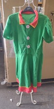 Elf christmas outfit, leggings, hat, belt and dress, size 170cm