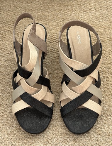 Papaya matalan black beige - black,