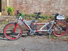 Ammaco Tandem Bike 26-inch Silver Pure Genius, In good Condition
