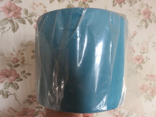 Light blue lamp shade - 1/4",