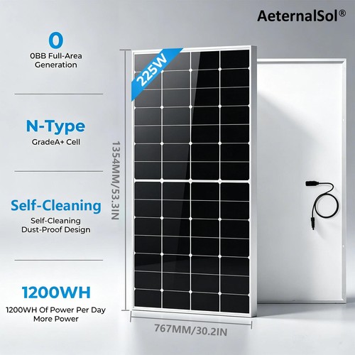 Aeternasol 225watt 12v - aeternasol,