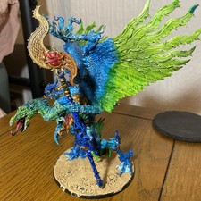 Warhammer 40k AoS Tzeentch Lord of Change Assembled Painted, AOS Chaos Daemons