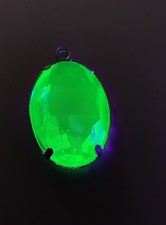 Vintage Czech Uranium Glass