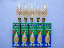 5x 40w E14 SES Twisted Candle