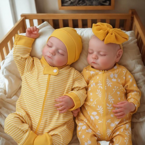 Reborn dolls twins - twins, 20-inches
