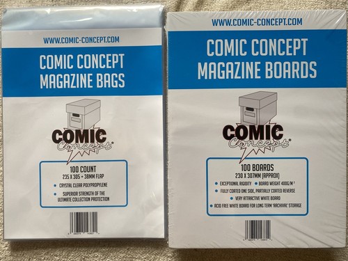 100 magazine bags and boards - bags,