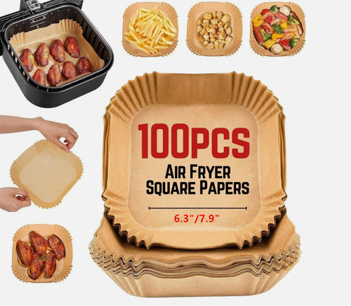 100pcs non stick air - 100pcs, fryer