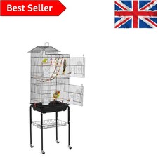 Spacious Bird Cage with Safety