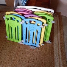 Kids Activity Centre Safety Play Yard Home Indoor Outdoor Multicolour Set 14