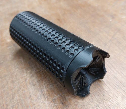 Airsoft printed suppressor - 3d,