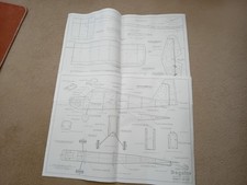 West Wings Beguine Kit Plans To Make Balsa Radio Controlled Aircraft