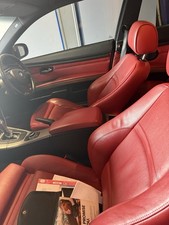 2012 BMW 3 Series M Sport Coupe Complete Red Leather Interior Seats