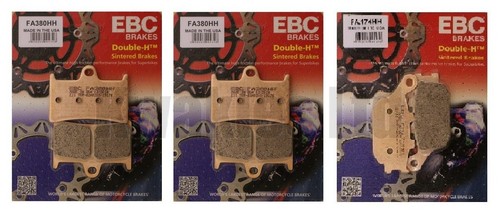 Ebc sintered front rear - ebc, hh