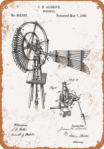 Metal sign 1889 - -, farm