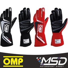 OMP First Evo Race Gloves, FIA