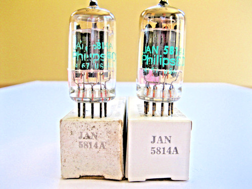 Philips ecg jan 5814a 12au7a - 2,