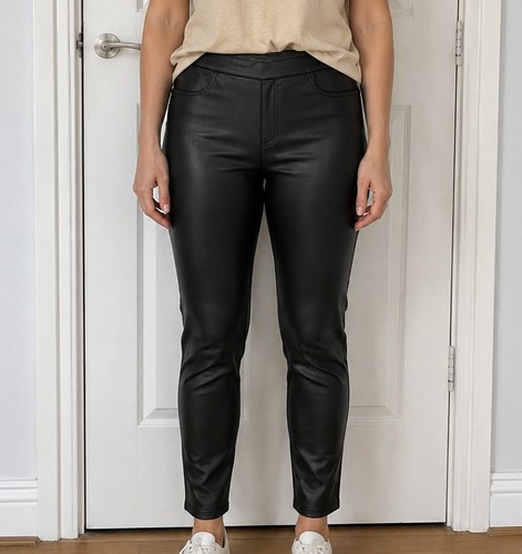 Black faux leather - m&s,
