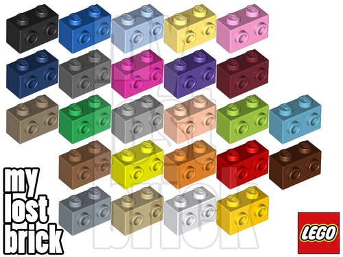 Lego part 11211 bricks 1x2 - -,