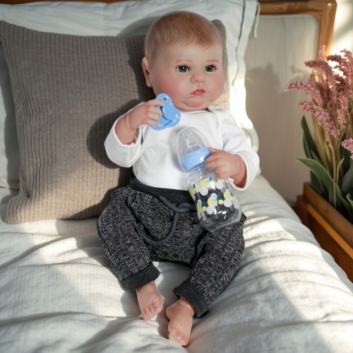 Realistic newborn baby boy - realistic,