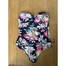 Navy Floral Swimsuit Joules