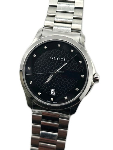 Gucci timeless black dial - g-timeless,