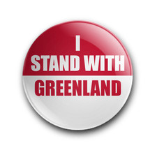 I Stand With Greenland 25mm/1