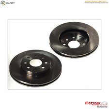 2x BRAKE DISC 6110018 FOR