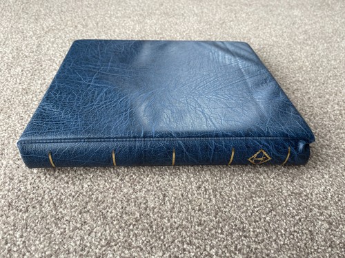 Lighthouse stamp album blue - stamp,