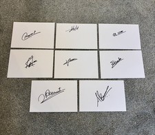 8 India Under 19s Cricket Team SIGNED Cards! Tour of England 2025