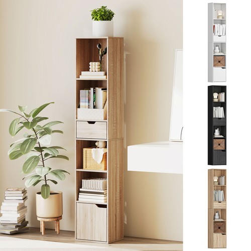 Tier bookcase with drawer - 6-tier,