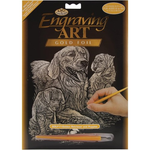 Engraving art gold - gold,