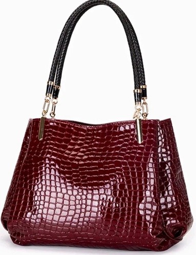 Women burgundy faux - burgundy,